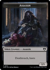 Assassin (0014) // Elemental (0026) Double-Sided Token